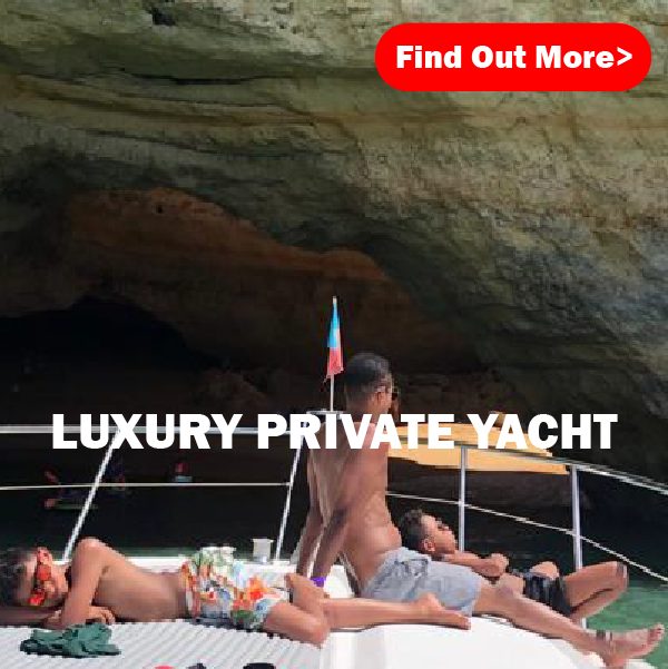 LUXURY YACHT CHARTER TO VISIT THE CAVES
